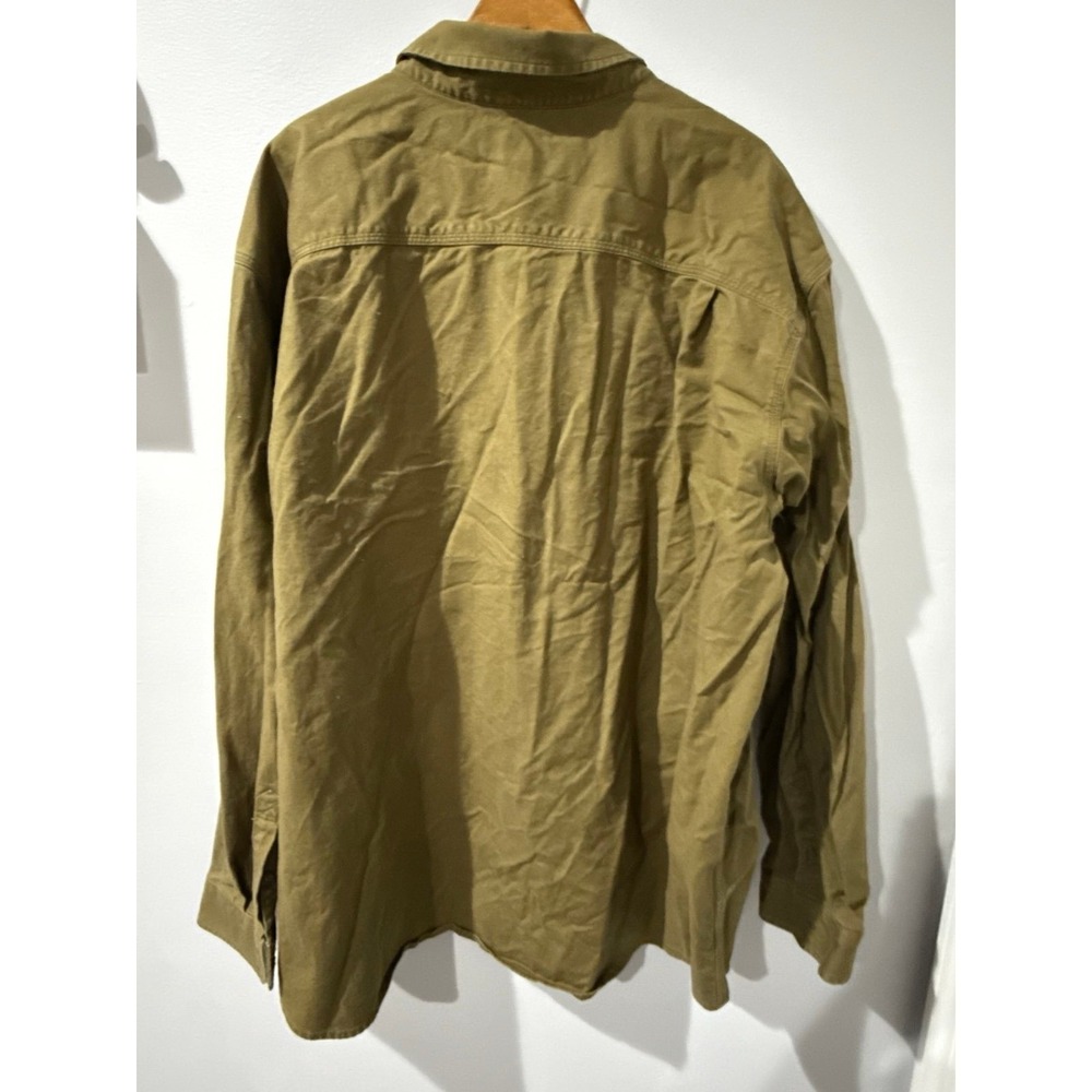 Carhartt Workwear Shirt Rugged Flex Rigby Mens 4XL Relaxed Fit Brownish Q - Picture 7 of 7